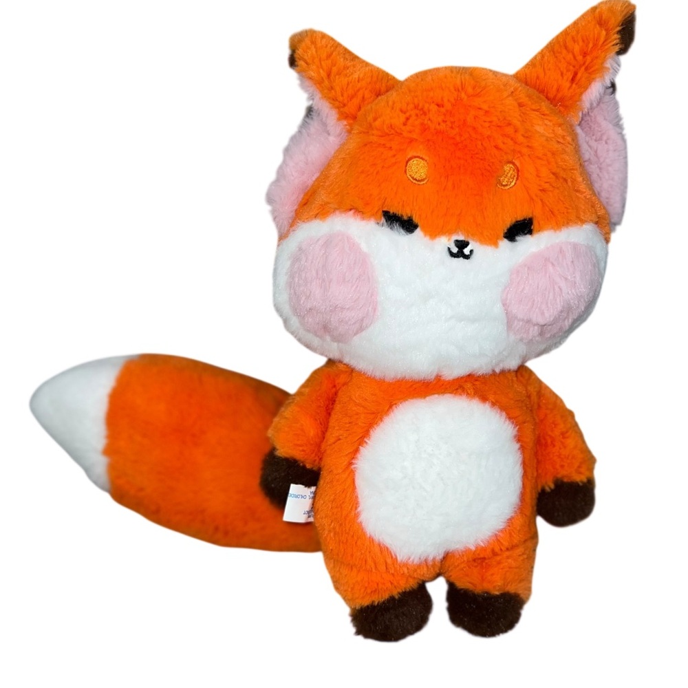 Lissidoll Lissi Puppe Orange Asian Fox Plush Otaku Nook EUC 13in
